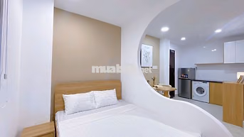 1PN TÁCH BẾP GIAO GIỮA Q1-BÌNH THẠNH CỰC ĐẸP FULL NỘI THẤT