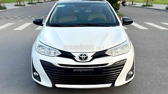 Toyota Vios E 2019 Số sàn Trắng 90000 km
