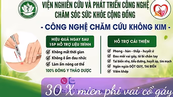 Chăm sóc sức khỏe cộng đồng châm cứu không kim