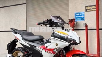 Yamaha Exciter 155 2022 Trắng đỏ mâm vàng