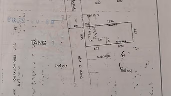 HXH 502/11 HTPHÁT : 6X15 (1Lầu) Giá :10tỷ500