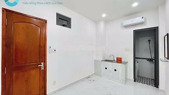 Phòng trọ studio, Có máy lạnh, ngay 635 Âu Cơ- ĐH Văn Hiến, Chỉ 3tr9