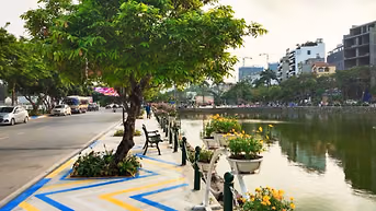 [CHO THUÊ] Nhà Phố Trịnh Công Sơn - 3 Tầng 4PN - Đi Bộ 200m Ra Hồ Tây 