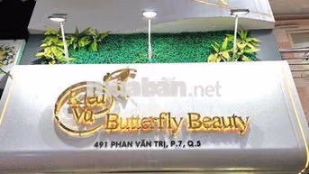 CHO THUÊ MT 491 PHAN VĂN TRỊ Q5 - 4 TẦNG, 4PN, SÂN THƯỢNG, 33TR