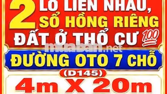 BÁN ĐẤT TÂN MAI, 2 LÔ LIỀN, SỔ HỒNG RIÊNG THỔ CƯ 💯 ĐƯỜNG OTO 7 CHỖ