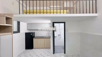 Nhà mới xây đi bộ qua đh Văn Hiến ở được 3 người rộng rãi gần trường