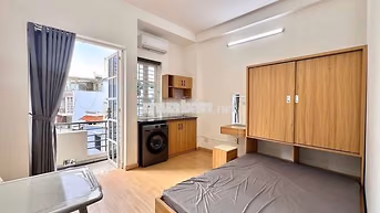 Studio sát quận 5 full nội thất cách đại học SGU và HCMUE  2-3km đi xe