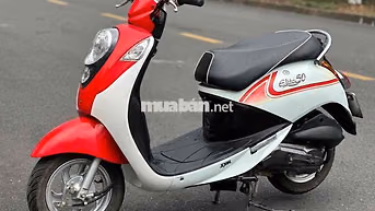 SYM Elite 50 2020 Đỏ Trắng