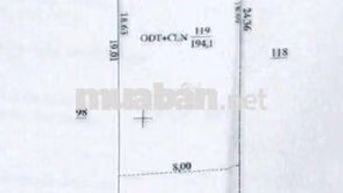 Chính chủ thong thả đăng bán - 8x24 - 150m Tc.