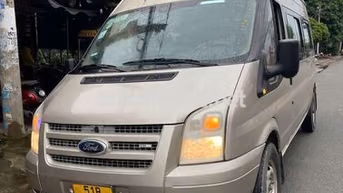 Ford Transit 16 chỗ Vàng cát 2011