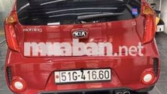 Kia Morning 2017 Tự động 10.000 km Đỏ