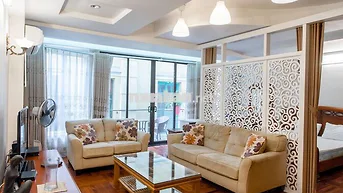 Cho thuê 1n1k Hàng Bài, 65m2 full đồ, thang máy, an ninh tốt, giá 14tr