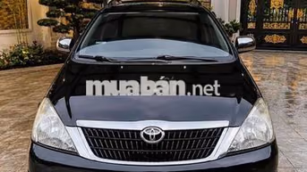 Toyota Innova 2008 Đen 7 chỗ Số sàn chuẩn gia đinh