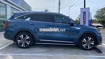 KIA Sorento 2022 2.2D Signature Xanh ghế da zin