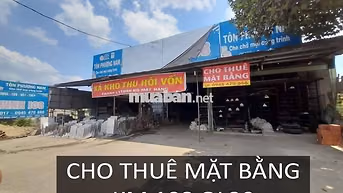 Cho thuê mặt bằng QL20 Km 108 – DT 18x34m – Mặt tiền kinh doanh