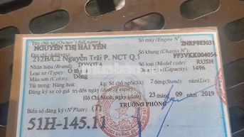 Toyota Rush 2019 Đồng 7 chỗ 70.000 km
