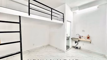 PHÒNG GÁC CAO TONE TRẮNG - KẾ BỆNH VIỆN BÌNH TÂN - NỘI THẤT ĐẦY ĐỦ