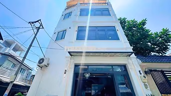 NHÀ GÓC 2 MẶT TIỀN HUỲNH TẤN PHÁT 55M 4 TẦNG HẺM XE HƠI GIÁ: 6.76 TỶ