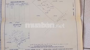 CHÍNH CHỦ BÁN GẤP LÔ ĐẤT THỔ CƯ TÂN HIỆP 41 XÃ HÓC MÔN SỔ HỒNG RIÊNG