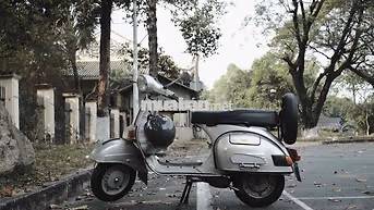 Bajaj Chetak 1996 Bạc Ấn Độ
