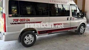 Ford Transit Luxury 2019 Bạc 16 chỗ