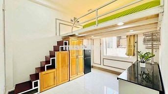 Phòng Gác Lửng 30M2 Full Nội Thất Quang Trung Giao Phạm Văn Chiêu