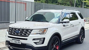 Ford Explorer Limited 2017 Trắng 134.000km Mỹ