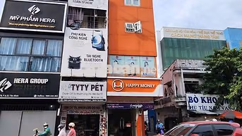 Cho thuê nhà mặt tiền CMT8 - 4 tầng 4pn3wc - KD đa ngành