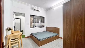 Căn Hộ Studio tách Bếp - Full Nội Thất - 25m2 - Khu Hoàng Hoa Thám