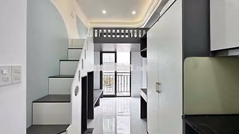 CHO THUÊ CĂN HỘ CÓ GÁC FULL NỘI THẤT MÁY GIẶT RIÊNG NGAY LOTTE GÒ VẤP
