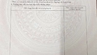BÁN NHÀ MT GIÁ RẺ LÝ CHIÊU HOÀNG, P. BÌNH PHÚ, Q.6, 10 TỶ
