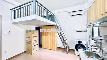 Phòng trọ GÁC XÉP có CỬA SỔ THOÁNG đi bộ qua trường GTVT, Hutech
