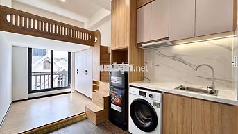 CĂN HỘ 2 KHÔNG GIAN NGỦ FULL NỘI THẤT GẦN VLU - IUH MÁY GIẶT RIÊNG