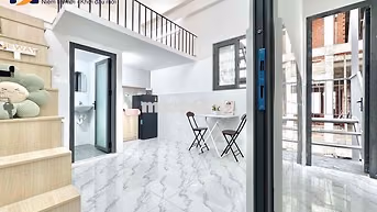 PHÒNG CÓ GÁC CAO GIÁ RẺ MỚI XÂY FULL NỘI THẤT NGAY ĐẠI HỌC HỒNG BÀNG
