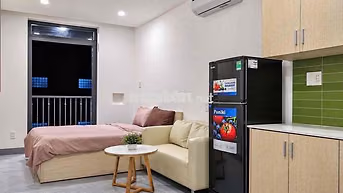 căn hộ mới xây new 100% bancol full nội thất