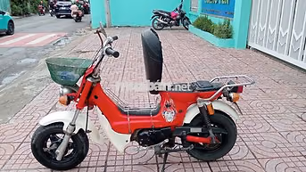 Honda Chaly 80 Đỏ Trắng Êm Đầy đủ