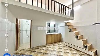 DUPLEX GÁC CAO SẴN MÁY LẠNH NGAY NGÃ 4 BỐN XÃ - ĐH VĂN HIẾN 10p đi xe