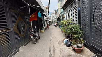 BÁN NHÀ HẺM 3,5M (BG) TÂN HÒA ĐÔNG, P.14, Q.6, 5,5 TỶ