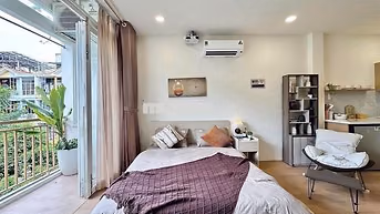 Khai trương căn hộ 1PN/2PN 40m2 ban công - Etown/nhà ga T3/Cộng Hòa