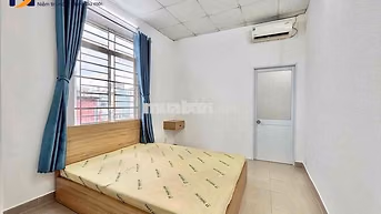PHÒNG DẠNG 1PN TÁCH BẾP FULL NỘI THẤT KẾ BÊN CẦU CALMETTE