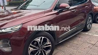 Hyundai Santafe 2019 2.2D full dầu cao cấp Đỏ