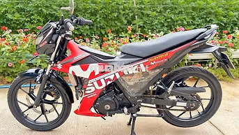 Suzuki Satria F150 Đỏ đen 16892 km