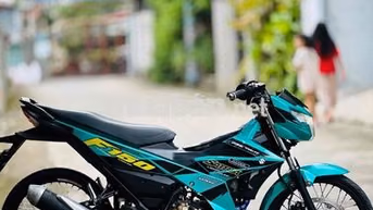Suzuki Satria F150 Xanh đen
