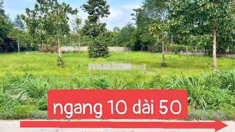 bán lô đất 500m2 full thổ sổ sẵn sát trung tâm thị trấn giá 600 triệu
