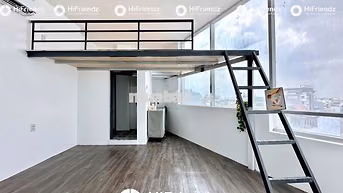 PHÒNG VIEW KÍNH CỰC THOÁNG - GÁC CAO + CỬA SỔ TRỜI LỚN - SẴN NỘI THẤT 