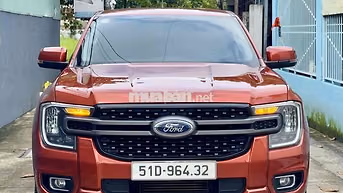 Ford Ranger XLS 2024 Số tự động Đỏ cam