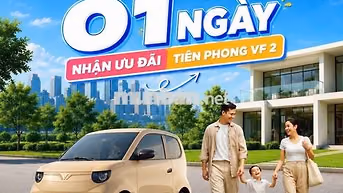 VinFast VF 2 4 chỗ Vàng kem