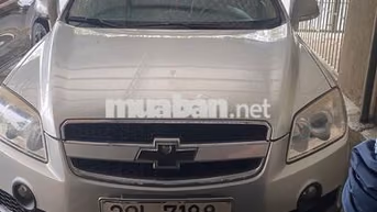 Chevrolet Captiva 2008 Bạc 7 chỗ