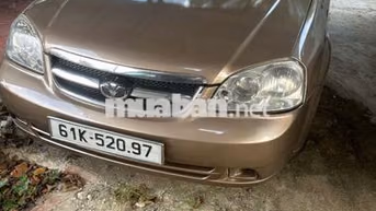 Daewoo Lacetti đời 2008, màu nâu, số sàn