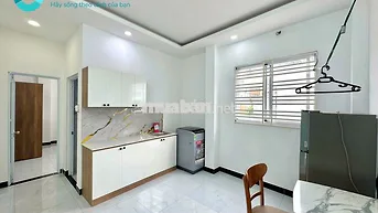 Căn Hộ 1PN+1PK rộng 30m2 máy giặt riêng Ngay UEH HUFLIT BÁCH KHOA 